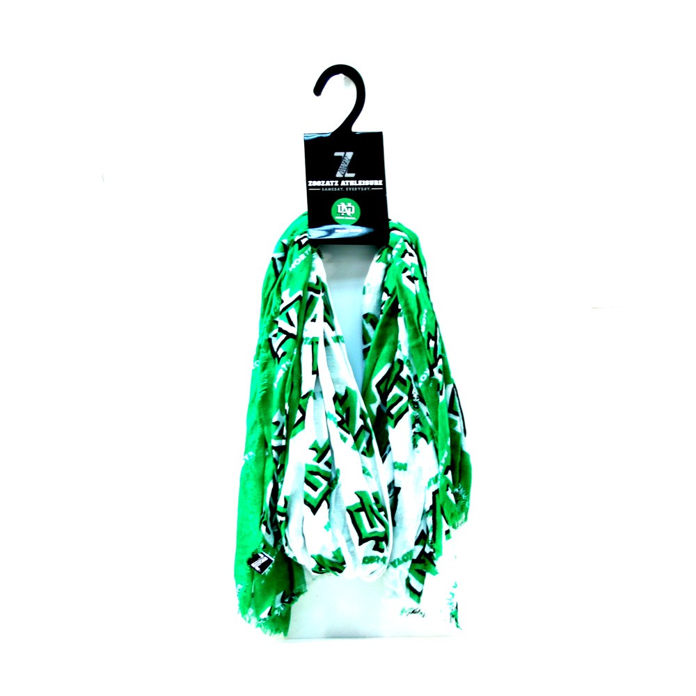 North Dakota Scarves - Split Logo Style - Infinity Scarf - 2 For $15.00 - North Dakota