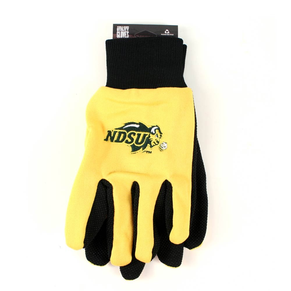 North Dakota State University Gloves - (Pattern May Be Different Than Pictured) - The Black Palm Series - 12 Pair For $36.00 - North Dakota State