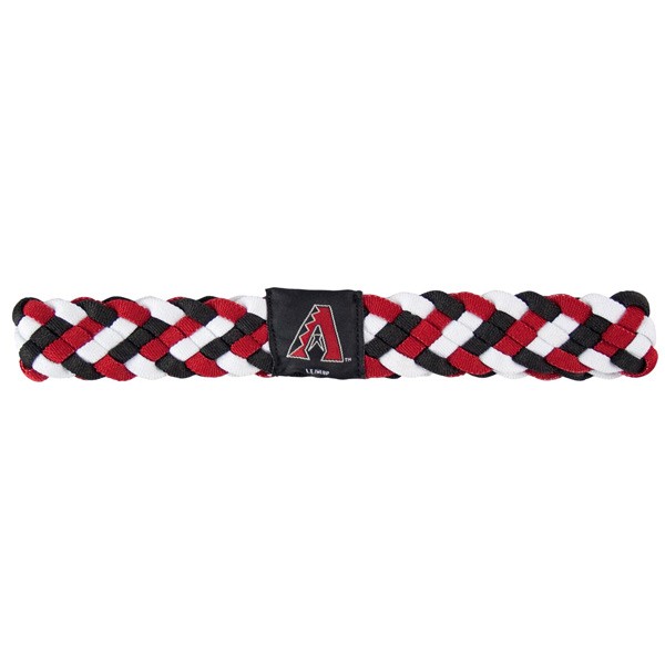 Arizona DBacks Headbands - Braided Style - 12 For $24.00