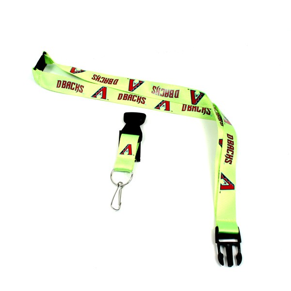 Arizona DBacks Lanyards - Premium 2-Sided FULL Neon Lanyards - 12 For $24.00