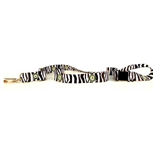 Oakland Athletics - The ZEBRA Style Lanyards - 12 For $30.00 - Wholesale Oakland Athletics Products - Athletics Merchandise