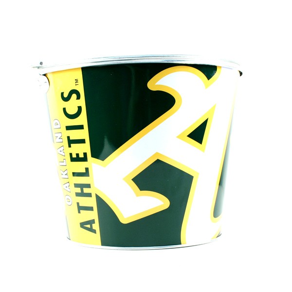 Oakland Athletics Beer Buckets - Full Wrap Style - (Pattern May Be Different Than Pictured) - $6.50 Each - Wholesale Oakland Athletics Products - Athletics Merchandise