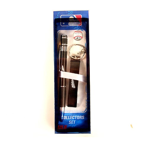 Oakland Athletics Merchandise - Pop It Keychain And Pen Set - $4.00 Per Set - Wholesale Oakland Athletics Products - Athletics Merchandise