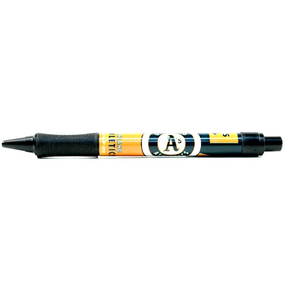 Oakland Athletics Pens - Soft Grip Bulk Packed Pens - 24 For $24.00 - Wholesale Oakland Athletics Products - Athletics Merchandise