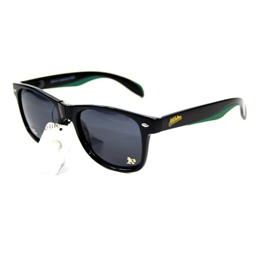 Oakland Athletics Sunglasses - 2Tone Retro Style Polarized - 12 Pair For $48.00 - Wholesale Oakland Athletics Products - Athletics Merchandise