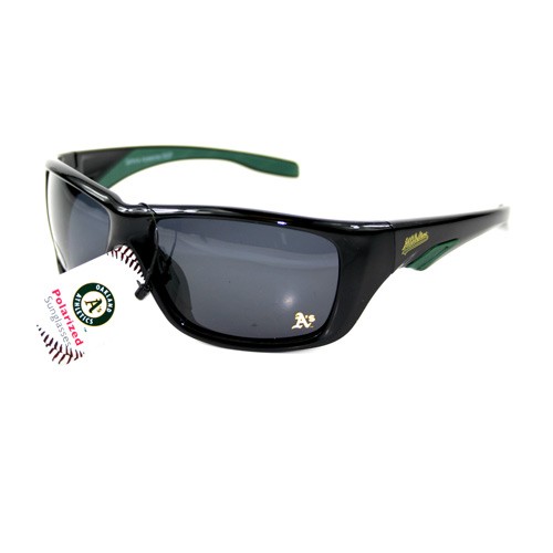 Oakland Athletics Sunglasses - Cali#04 Sport Style - 12 Pair For $48.00 - Wholesale Oakland Athletics Products - Athletics Merchandise