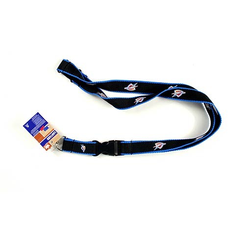 Oklahoma City Thunder Lanyards - The EDGE Style - 12 For $30.00 - Oklahoma City Thunder