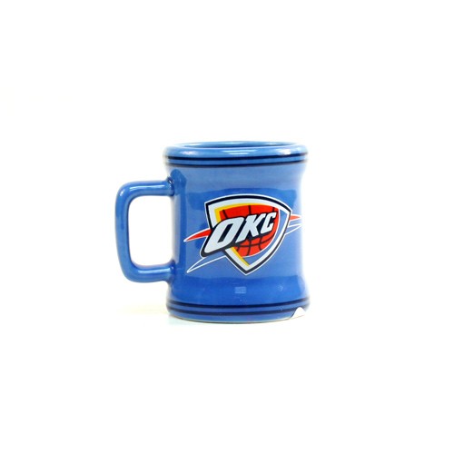 Oklahoma City Thunder Shot Glasses - 2OZ Sculpted Shot Mugs - $3.50 Each - Oklahoma City Thunder