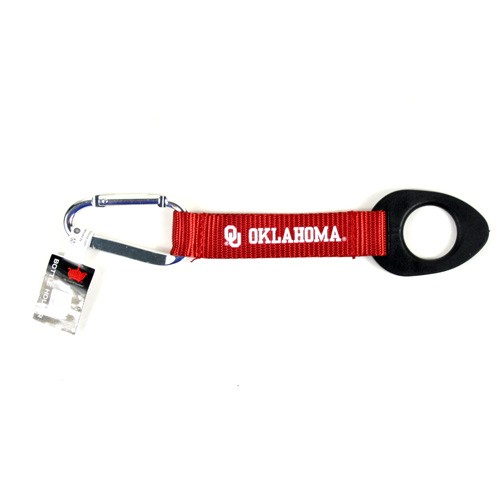 Oklahoma Sooners - Bottle Holder - Carabiner Style - 12 For $24.00 - Oklahoma