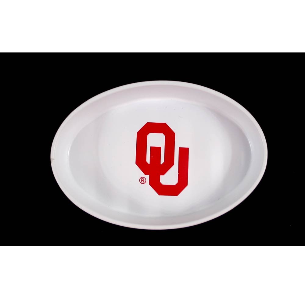 Oklahoma Sooners - Soap/Keys/Accessories Dish - 12 For $24.00 - Oklahoma