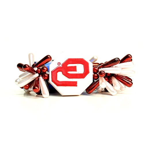 Oklahoma Sooners Bracelets - Series5 Teardrop Bracelets - 12 For $30.00 - Oklahoma