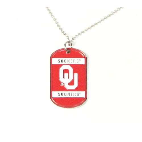 Oklahoma Sooners Dog-Tags - Heavyweight - 12 Dogtags For $39.00 - Oklahoma