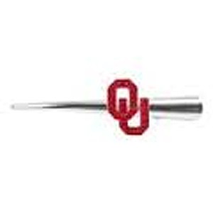 Oklahoma Sooners Merchandise - Bling Hair Clip - THE SPIKE - 12 For $30.00 - Oklahoma