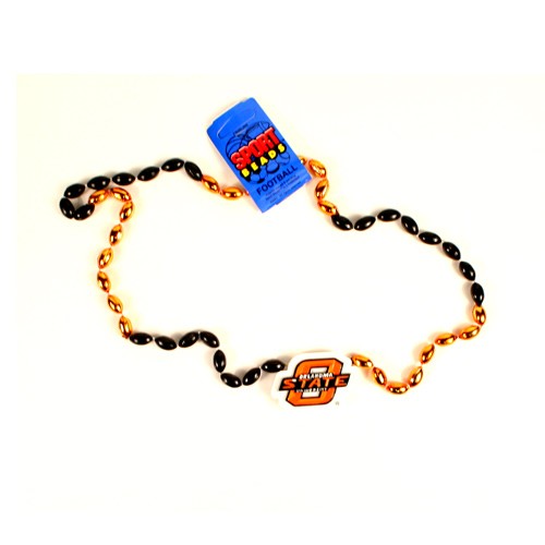 Oklahoma State Beads - FB Inline Party Beads - 12 For $30.00 - Oklahoma State