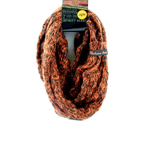 Oklahoma State Cowboys - Duo Knit Style Infinity Scarves - 2 For $15.00 - Oklahoma State
