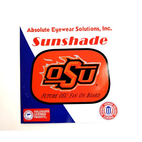Oklahoma State Cowboys - Passenger Style Sun Shades - 12 For $12.00 - Oklahoma State
