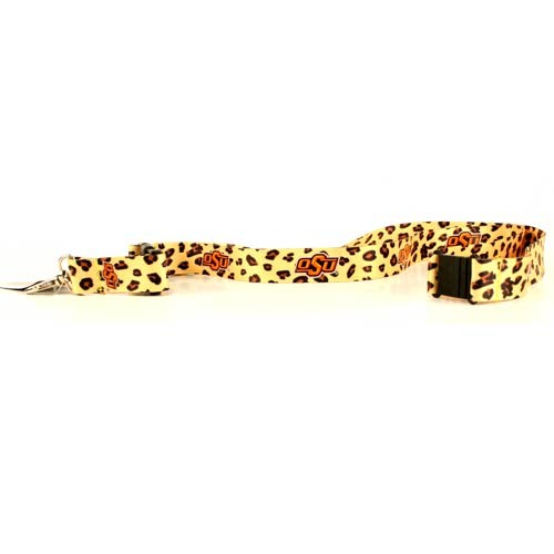 Oklahoma State Cowboys - The LEOPARD Style Lanyards-  12 For $30.00 - Oklahoma State