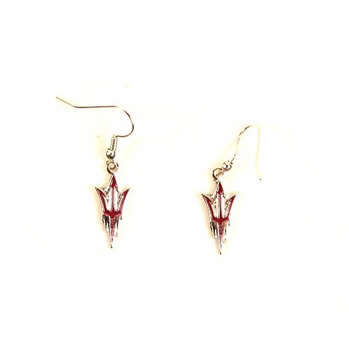 Arizona State Earrings - AMCO Series2 - Dangle Earrings - 12 Pair For $30.00 - Arizona State