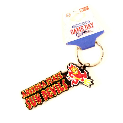 Arizona State Keychain - Bubble Text Keychains - 12 For $18.00 - Arizona State