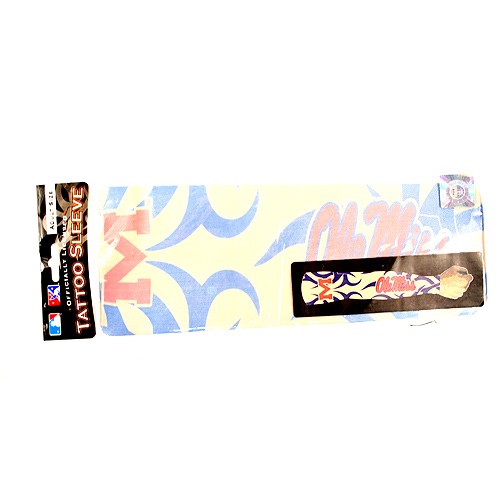 Ole Miss Merchandise - Arm Tattoo Sleeve - 12 For $24.00 - Mississippi Rebels (Ole Miss)