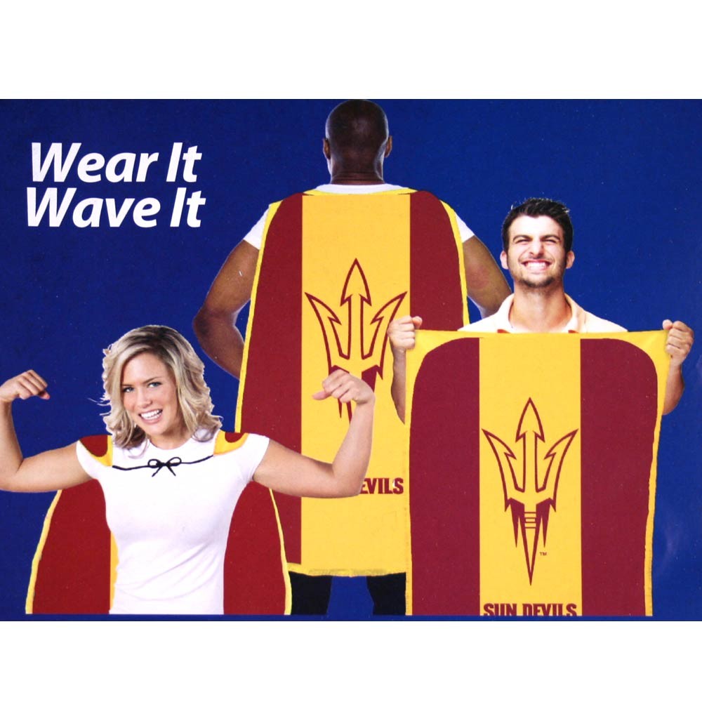 Opportunity Buy - Arizona State Sun Devils Flags - 36"x47" Fan Flags - 2 For $12.00 - Arizona State