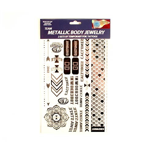 Opportunity Buy - Iowa State Tattoos - 2Pack Body Jewelry - 12 Sets For $24.00 - Iowa State
