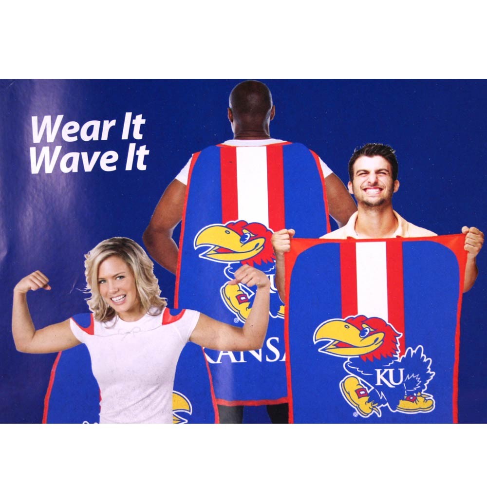Opportunity Buy - Kansas Jayhawks Flags - 36"x47" Fan Flags - 12 For $60.00 - Kansas Jayhawks