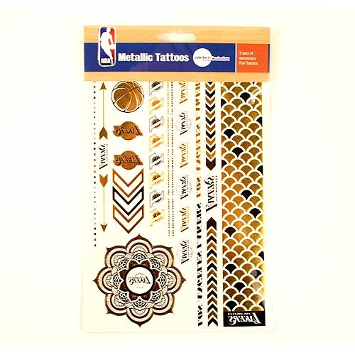 Opportunity Buy - Los Angeles Lakers Tattoos - 6"x10" - 2Pack Set Body Tattoos - 12 Sets For $24.00 - Los Angeles Lakers