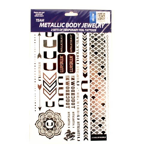 Opportunity Buy - Miami Hurricanes Tattoos - 6"x10" - 2Pack Set Body Tattoos - 12 Sets For $24.00 - Miami Hurricanes