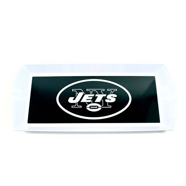 Opportunity Buy - New York Jets Trays - Full Size Melamine Serving/Relish Trays - 12 For $42.00 - Wholesale New York Jets Products - Jets Merchandise
