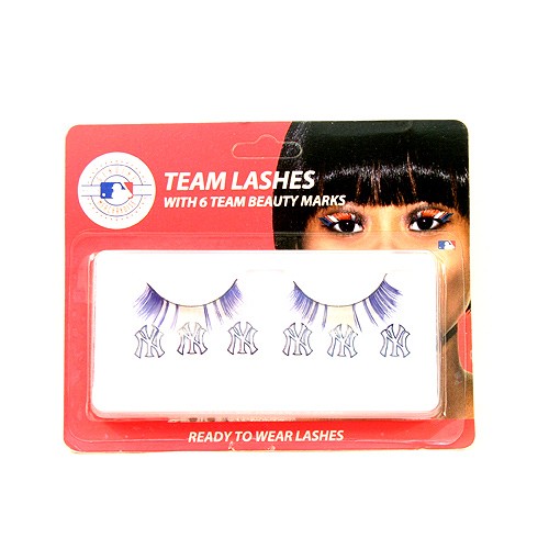 Opportunity Buy - New York Yankees Team Eyelash Sets - 12 Sets For $24.00 - Wholesale New York Yankees Products - Yankees Merchandise
