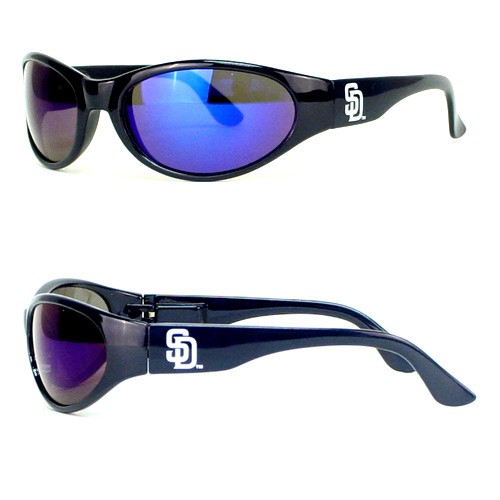 Opportunity Buy - Wholesale MLB Sunglasses - San Diego Padres Sunglasses - SOLID Style - 12 Pair For $42.00 - Wholesale San Diego Padres Products - Padres Merchandise