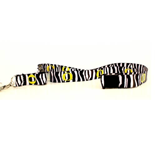 Oregon Ducks - The ZEBRA Style Lanyards - 12 For $30.00 - Oregon Ducks