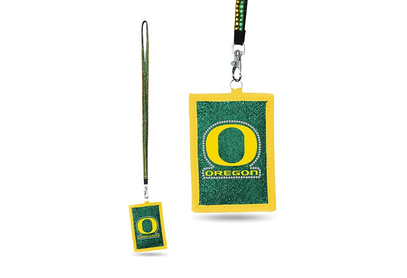 Oregon Ducks Bling - Bling Lanyard With ID Holder - $3.00 Each - Oregon Ducks