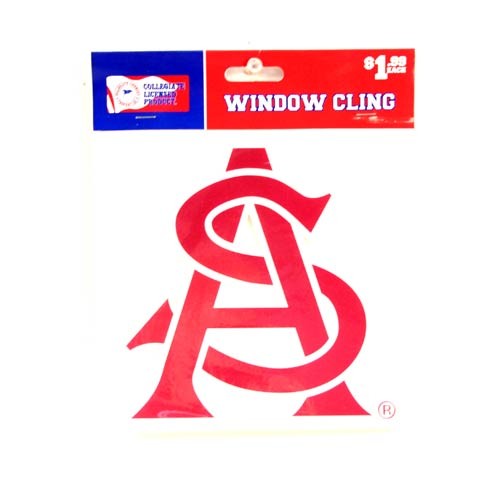 Arizona State Sun Devils - Red.Blue Packaging - Window Clings - 36 For $18.00 - Arizona State
