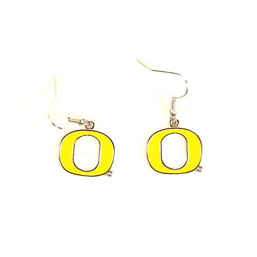 Oregon Ducks Earrings - AMCO Series2 - Dangle Earrings - $2.75 Per Pair - Oregon Ducks