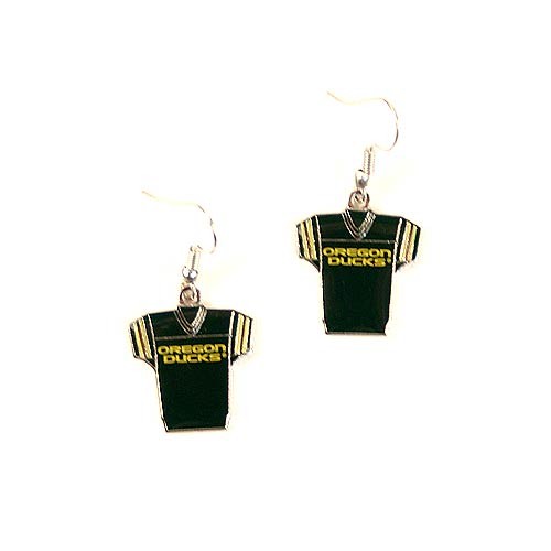 Oregon Ducks Earrings - Gamer JERSEY Style - $3.00 Per Pair - Oregon Ducks