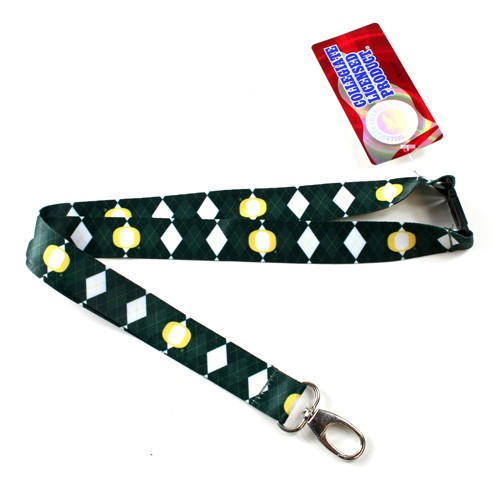 Oregon Ducks Lanyard - Argyle Style Lanyard - 12 For $24.00 - Oregon Ducks