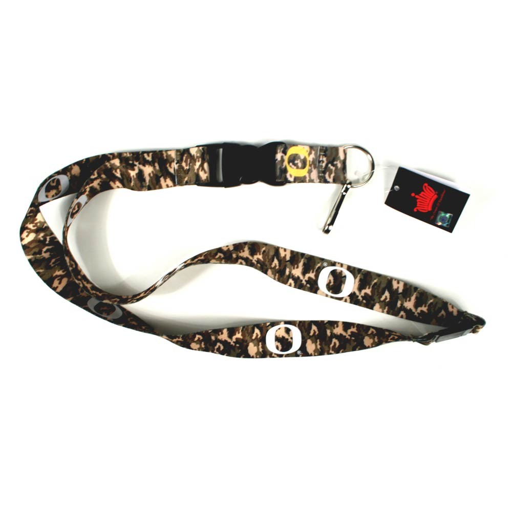 Oregon Ducks Lanyards - Army Camo Style - Premium 2Sided - 12 For $30.00 - Oregon Ducks