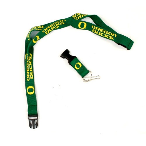 Oregon Ducks Lanyards - With Neck Release - 12 For $24.00 - Oregon Ducks