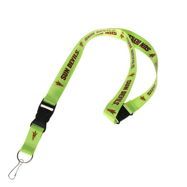 Arizona State Sun Devils Lanyards - Premium 2-Sided FULL Neon - 12 For $30.00 - Arizona State