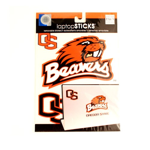 Oregon State Decals - Removable Laptop Sticks - $2.50 Each - Oregon State Beavers