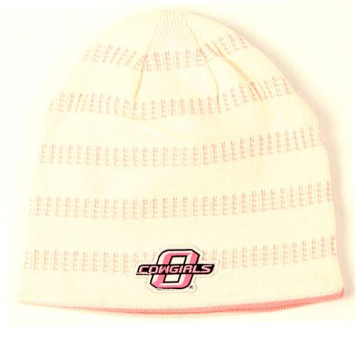 OSU Cowboys - Pink/White Striped Beanies - Oklahoma State University - $5.00 Each - Oklahoma State