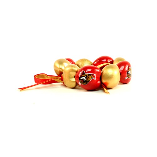 Ottawa Senators Bracelets - KuKui Nut Bracelets - 12 For $30.00 - Ottawa Senators