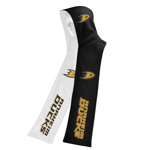Overstock - Anaheim Ducks Scarf - Hooded Polar Fleece - 4 For $20.00 - Anaheim Ducks
