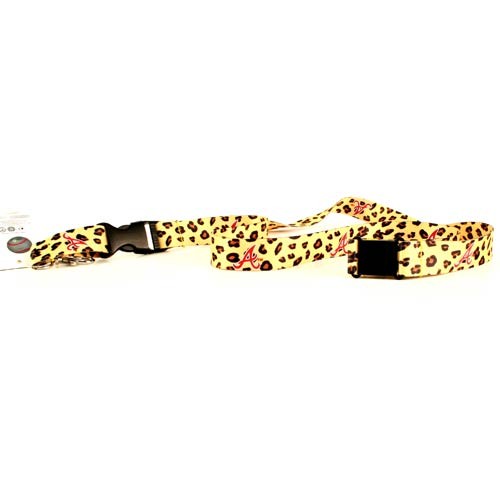 Overstock - Atlanta Braves - The LEOPARD Series Lanyards - 12 For $24.00 - Wholesale Atlanta Braves Product - Braves Merchandise