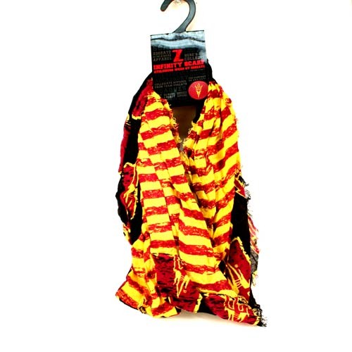 Arizona State Sun Devils Scarves - Striped Style Series1 - Infinity Scarves - 12 For $102.00 - Arizona State
