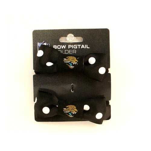 Overstock - Jacksonville Jaguars Football - 2Pack Pigtail Holders - 12 Sets For $12.00 - Wholesale Jacksonville Jaguars Product - Jaguars Merchandise