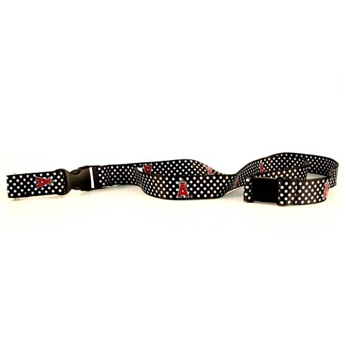 Overstock - Los Angeles Angels - The POLKA Dot Series Lanyards - 12 For $24.00 - Wholesale Los Angeles Angels Products - Angels Merchandise