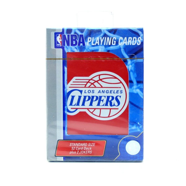 Overstock - Los Angeles Clippers Playing Cards - 12 Decks For $24.00 - Los Angeles Clippers